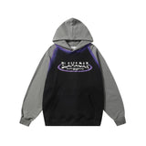 Men Hoodie Airbrush Outline Printed Hoodie