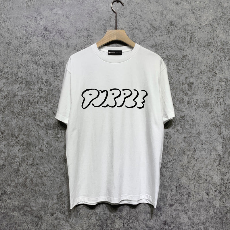 Purple Brand T Shirt Short Sleeve T-shirt Blouse