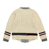 Kapital Jack Kapital Vintage Patchwork Denim Jacket Idle Style Loose Design Outer Wear Cardigan