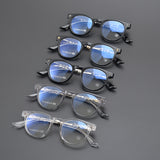 CHH Chrome Hearts Glasses Pure Titanium Ultra Light Myopia Anti-Blue Light Glasses Frame