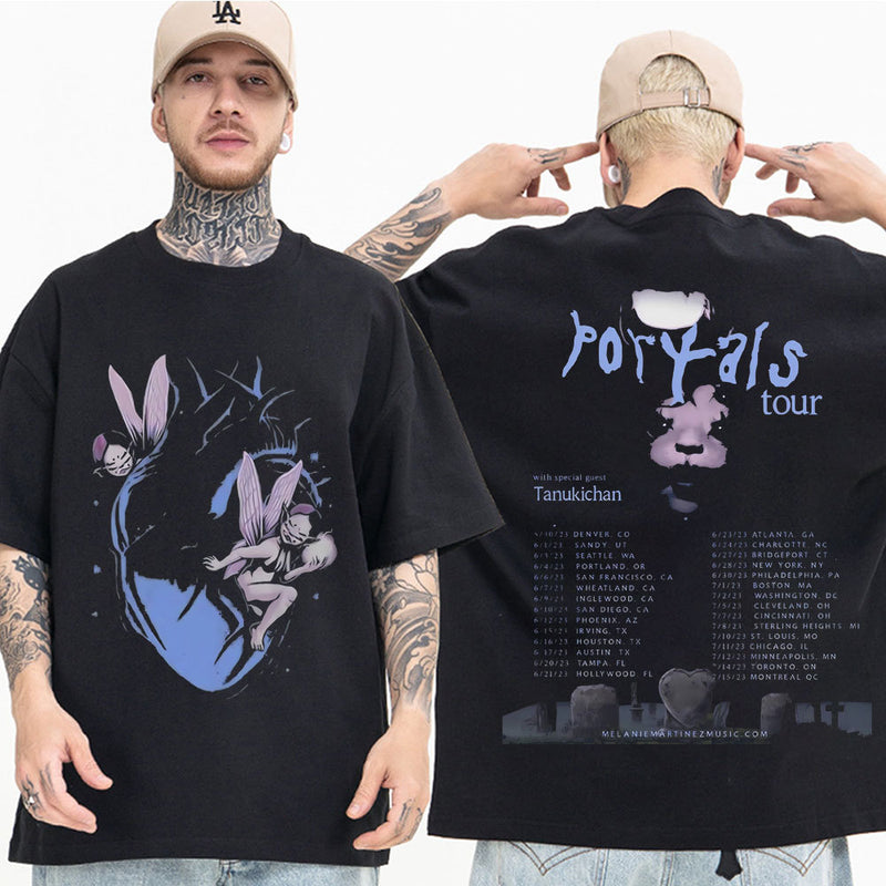 Singer Melanie Martinez Portals Tour Print T Shirt Men