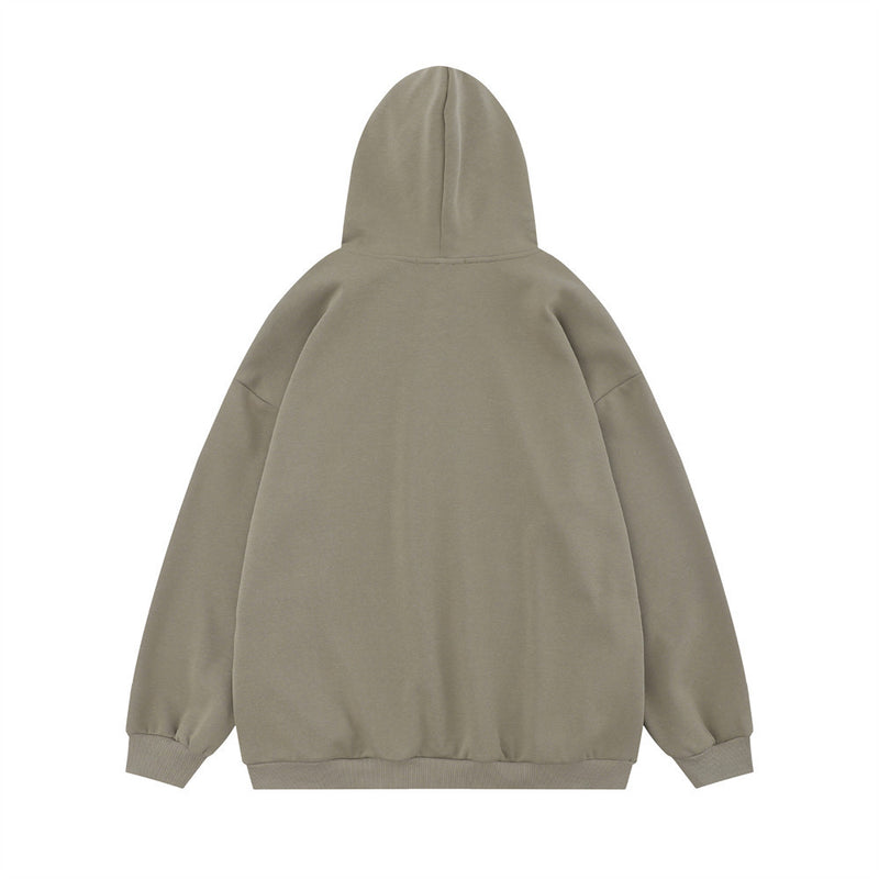 Men Hoodie Figure Printed Hoodie Casual Long-Sleeved Sports Top Hip Hop