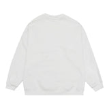 Men Fleece Lined Hoodie round Neck Sweater Men's Loose Sweatshirt Casual Top