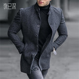 Men Suits Vests Fall Winter Men Jacket Coat Leisure Suit