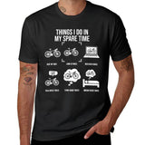 Things I Do In My Spare Time, Bicycle Cycling Lover T-Shirt