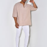 Men T Shirt Men's Top Fashion Casual Loose-Fitting T-shirt