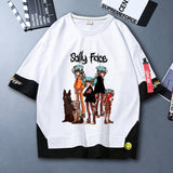 Sally Face T Shirts Supremeforce Adventure Puzzle Solving Sally Face