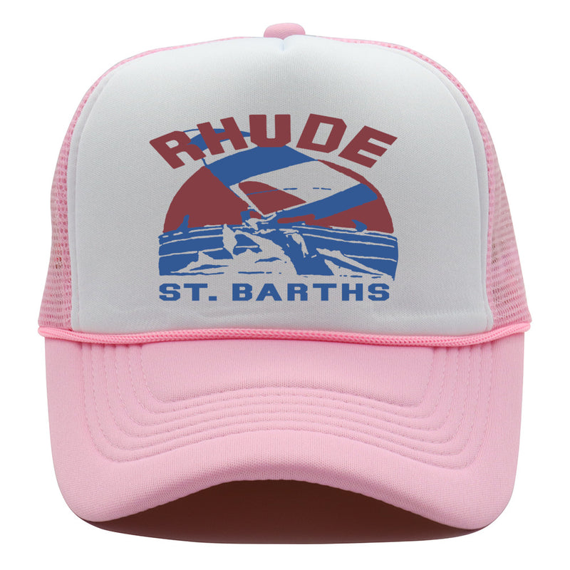 Rhude Hat Retro Outdoor Shade Baseball Net Cap