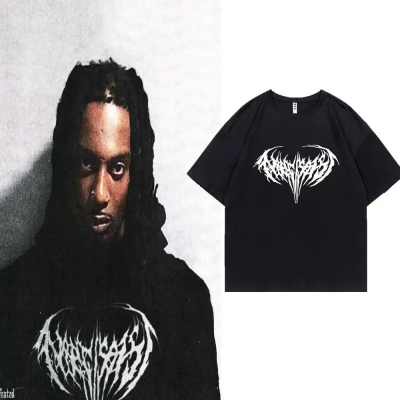 Rapper Playboi Carti Narcissist Print T Shirt