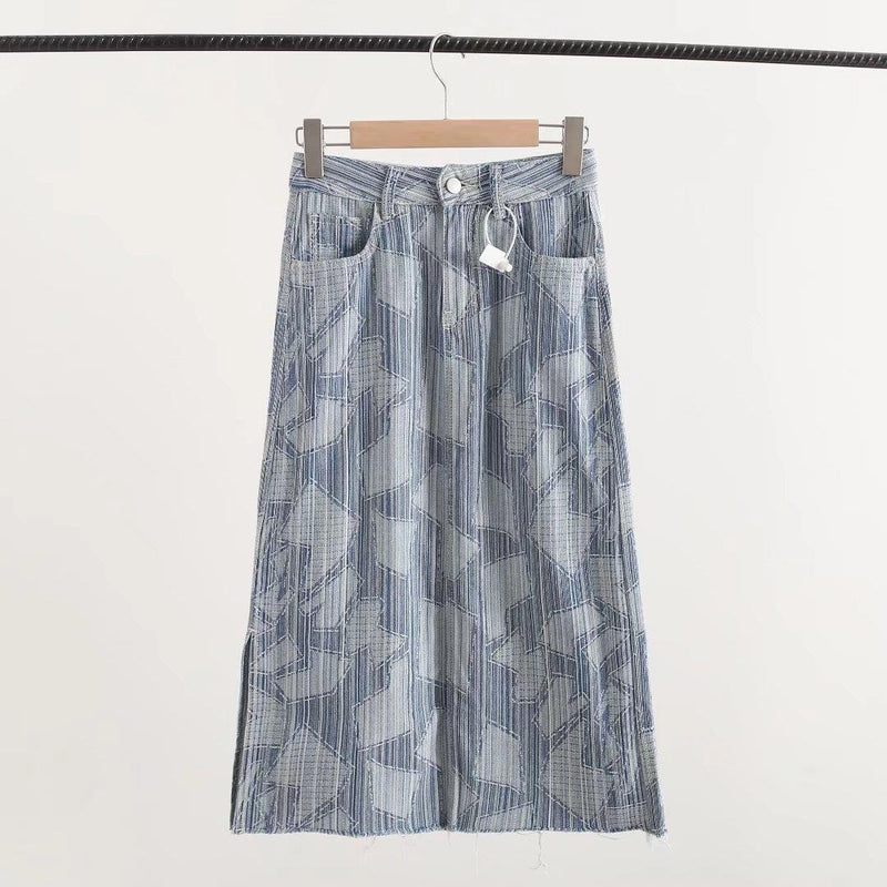 Women Skirt Denim Skirt Autumn and Winter