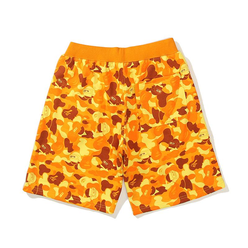 Bathing Ape Shorts Summer Shorts Men and Women Casual Loose Couple Camouflage Pants Women