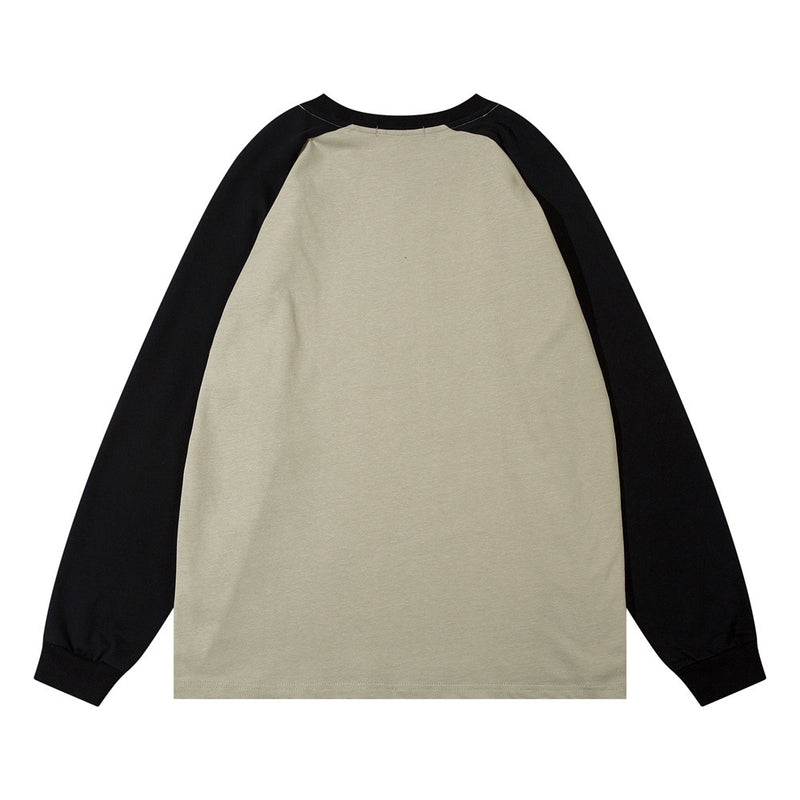 Men Hoodie Racing Suit Long Sleeve T-shirt Men Spring and Autumn round Neck Undershirt Sweater