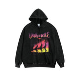 Men Long Sleeve Shirt Portrait Printing Couple Hooded Sweater Men and Women