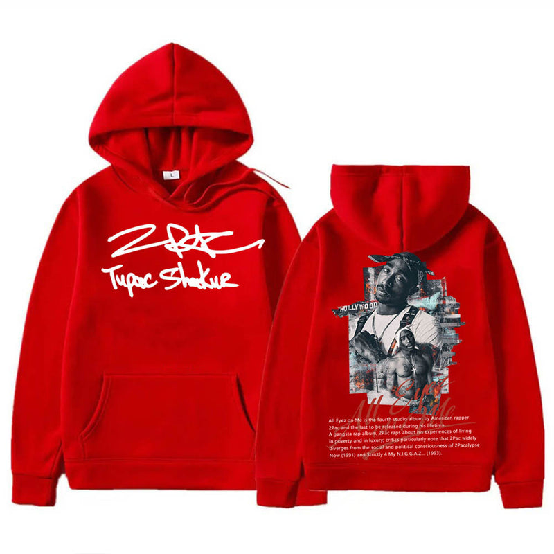 Rapper Tupac 2pac Graphic Hoodie Sweatshirt  Hoodies