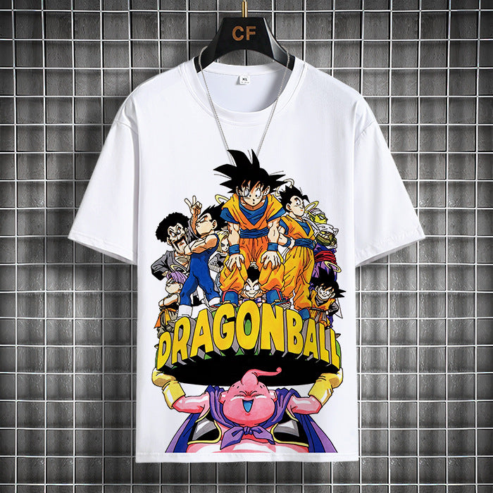 Harajuku Streetwear Dragon Ball T-Shirt Anime Graphic