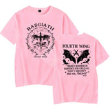 Basgiath War College 2Sided Print T-Shirt Fourth Wing