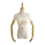 Women's T-Shirt Short-Sleeved T-shirt Women's Summer Slimming Top