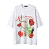 Men T Shirt Hiohip Short Sleeve T-shirt Men and Women Casual