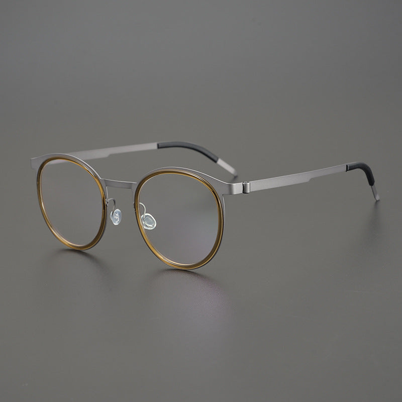 CHH Chrome Hearts Glasses Japan Pure Titanium Ultra Light Glasses Frame Vintage