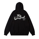 Unisex Vintage Hoodie Printed Loose Hoodie