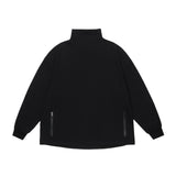 Men Hoodie Turtleneck Sweater Long Sleeve Casual Autumn and Winter Loose