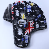 Bathing Ape Hat Outdoor Cycling Windproof Ears Thickened Thermal Pilot Cap