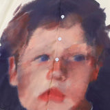 Men Long Sleeved T Shirt Printed Long Sleeve Shirt Men's Ins Loose Casual Portrait