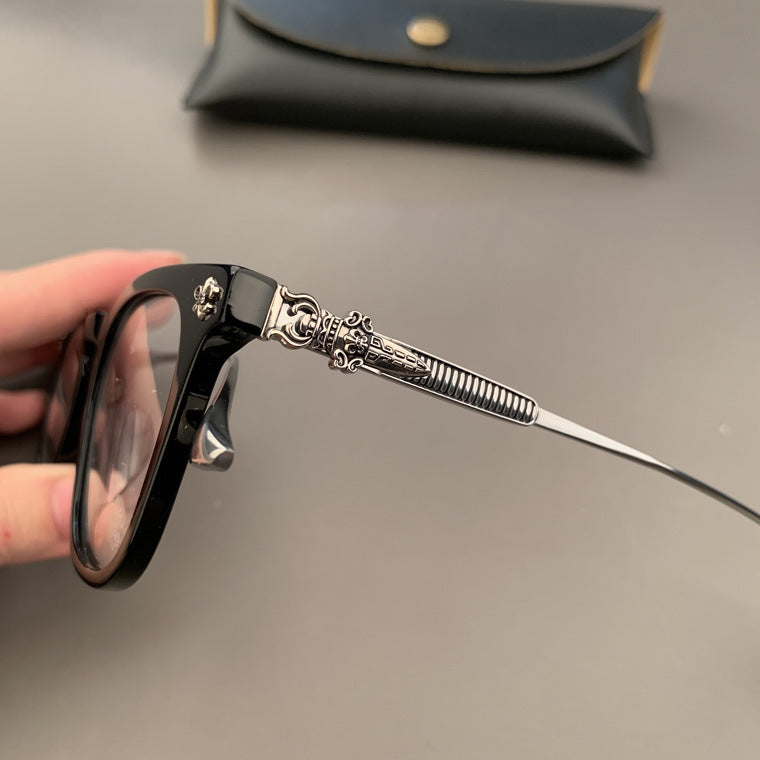 CHH Chrome Hearts Glasses Frame Plain Myopia Pure Titanium