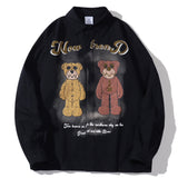 Men Long Sleeved T Shirt Long Sleeve Shirt Men's Design Loose Niche Puff Print Shirt