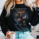 2024Care of Magical Creatures Sweatshirt Magic School