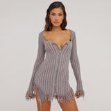 Women Desses Cardigan Dress Autumn Women