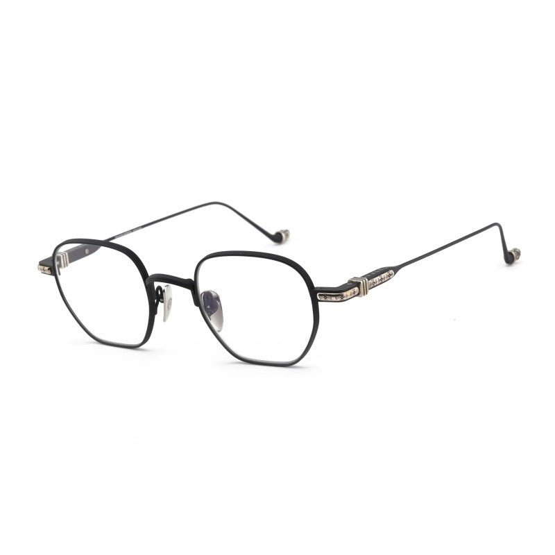CHH Chrome Hearts Glasses Ultra Light Pure Titanium Business Glasses Frame