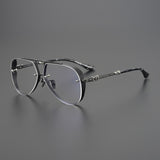 CHH Chrome Hearts Glasses Luxury Collector's Edition Vintage Glasses Frame Wide Rim Glasses Frame Sunglasses