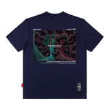 Men T Shirt Men's Short-Sleeved T-shirt American Style Hip Hop Loose