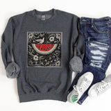 2024Vintage Watermelon Sweatshirt Aesthetic Boho Shirt