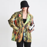 Frankie Shop Hourglass Blazer Spring Suit Collar Long Sleeve