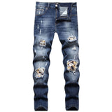 Amiri Jeans Ripped Stretch Jeans
