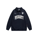 Unisex Hoodie Retro College Style Long-Sleeved Sweater Men's and Women's Pullover Loose