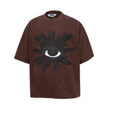 House Of Errors T-Shirt Eye of Truth Classic 3D Printed Eyes Short Sleeve Loose Vintage