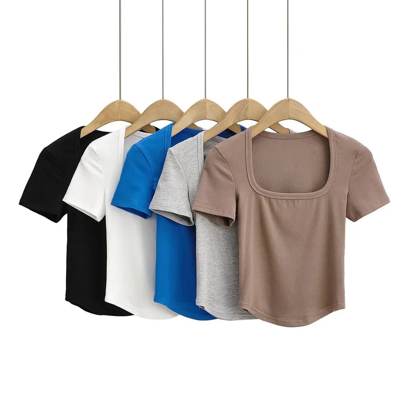 Women T-Shirt Short-Sleeved T-shirt Women's Summer Top