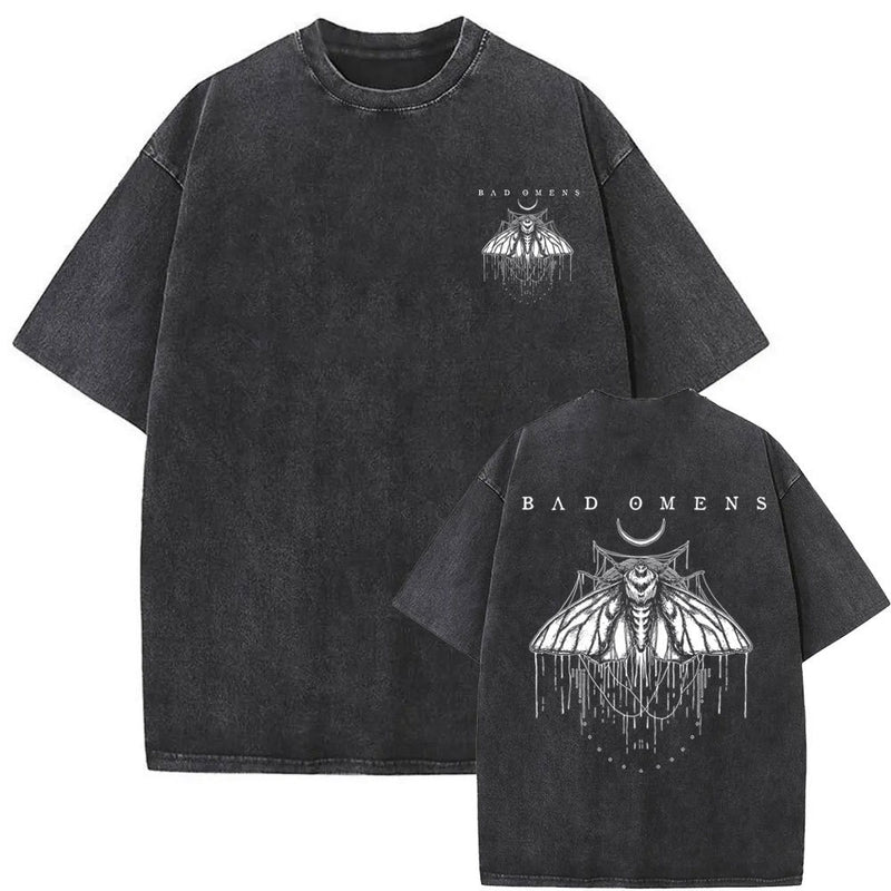 Washed Vintage Bad Omens Band Tshirt THE DEATH