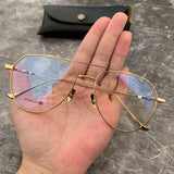 CHH Chrome Hearts Glasses Pure Titanium Ultra Light Toad Mirror Myopia Glasses Frame