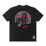 Men T Shirt Fashion Brand Printing Short-Sleeved T-shirt Men's Loose Casual