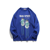 Unisex Sweatshirt Autumn High Street Creative