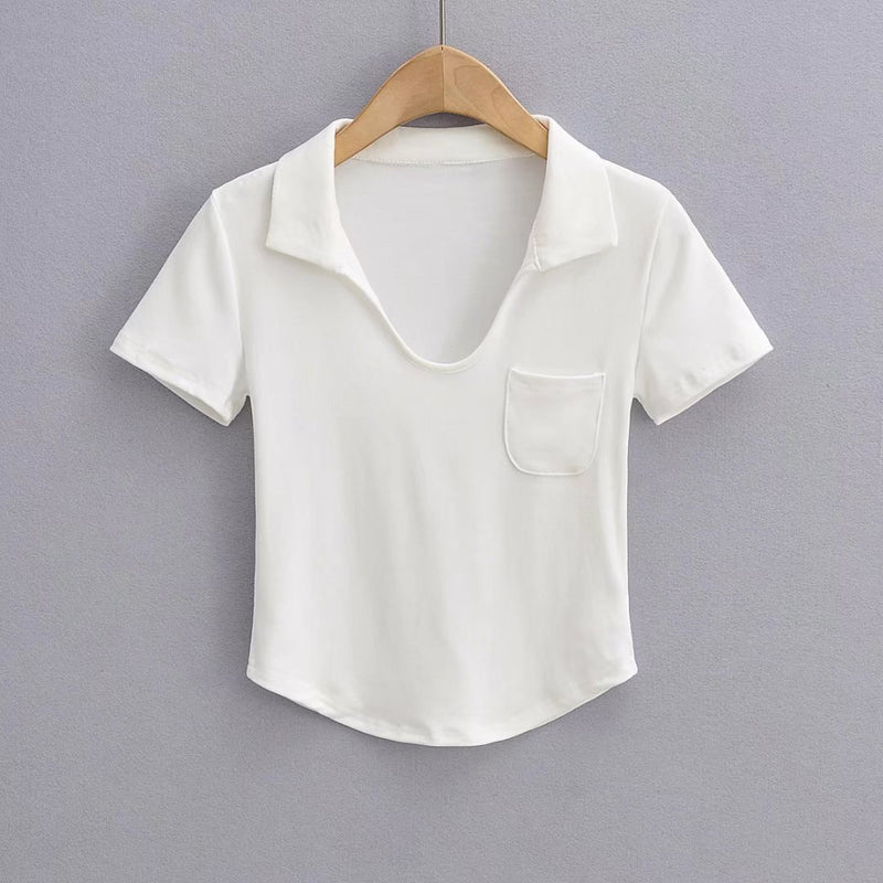 Women T-Shirt Short Sleeve Stretch Top T-shirt