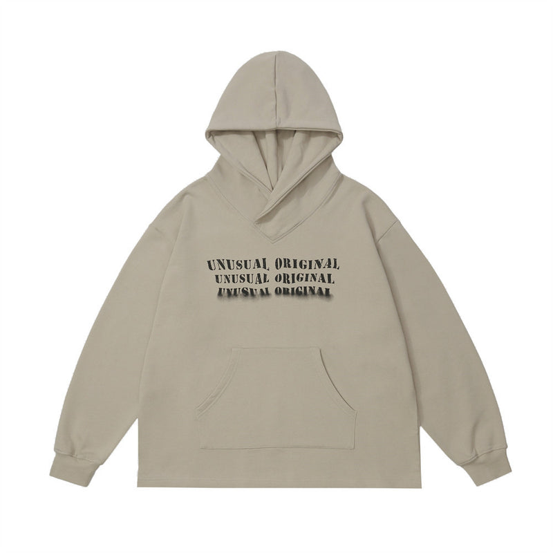 Men Hoodie Men's Autumn and Winter Long Sleeve Leisure Pullover Hoodie Loose