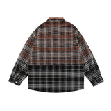 Men's Long Sleeve T Shirt Men's Spring and Autumn Stitching Embroidered Letter Long Sleeve Shirt