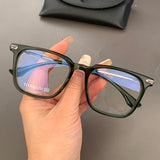 CHH Chrome Hearts Glasses pure titanium ultra-light business retro square versatile myopia frame