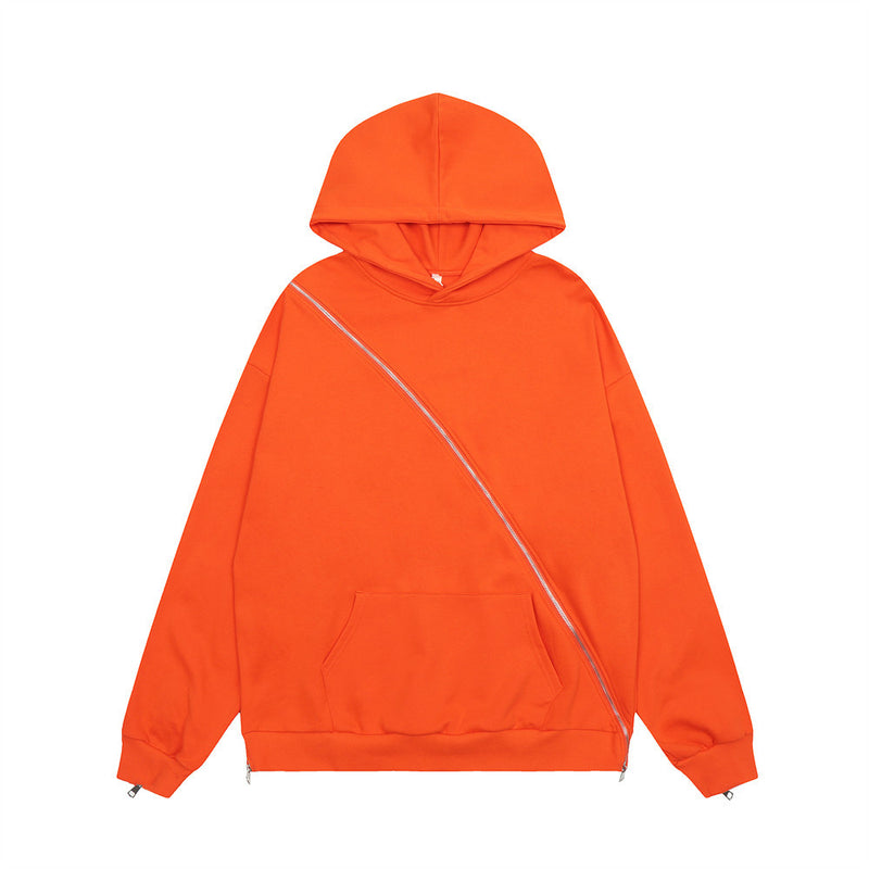 Men Hoodie Patchwork Hoodie Men's Trendy Fashion Loose