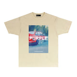 Purple Brand T Shirt Short Sleeve T-shirt Blouse